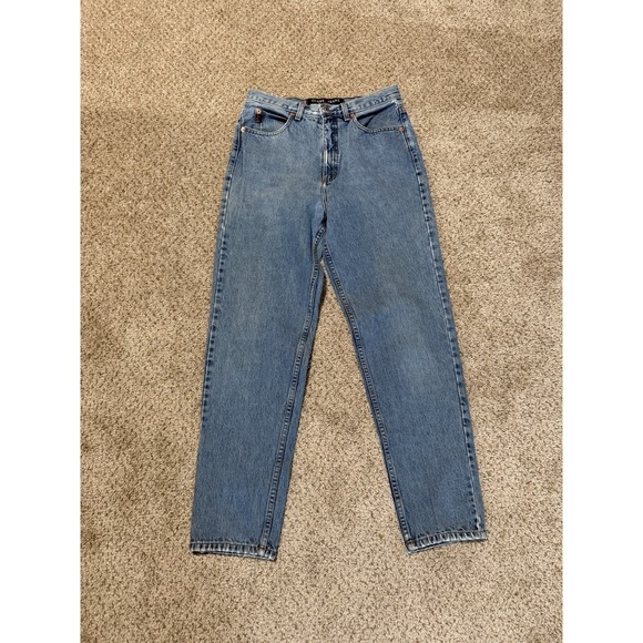Guess Other - Vintage Guess Jeans Mens 32 Blue Classic Fit Straight Leg Back Logo Y2K 28x29